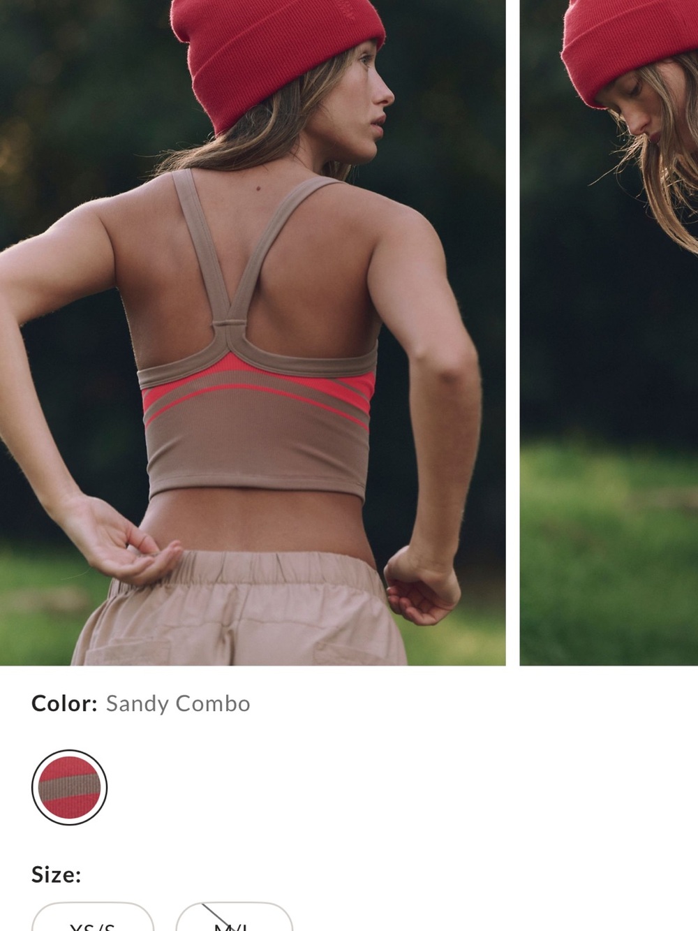 Fp movement all clear striped cami